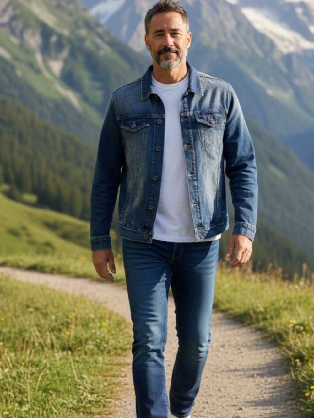 Request Jeans Classic Denim Trucker Jacket